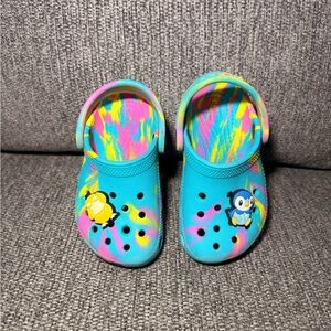 Crocs Classic Marbled Clog -  Toddler Size 8C